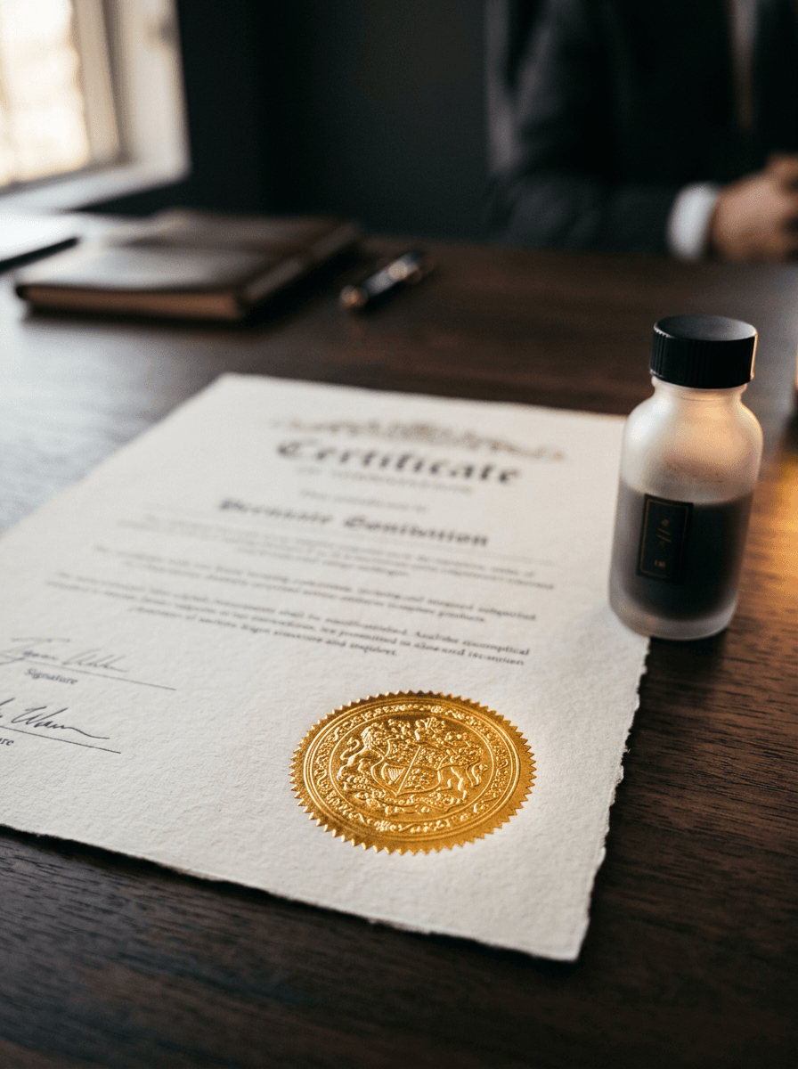 Certificate Issued & Shipped