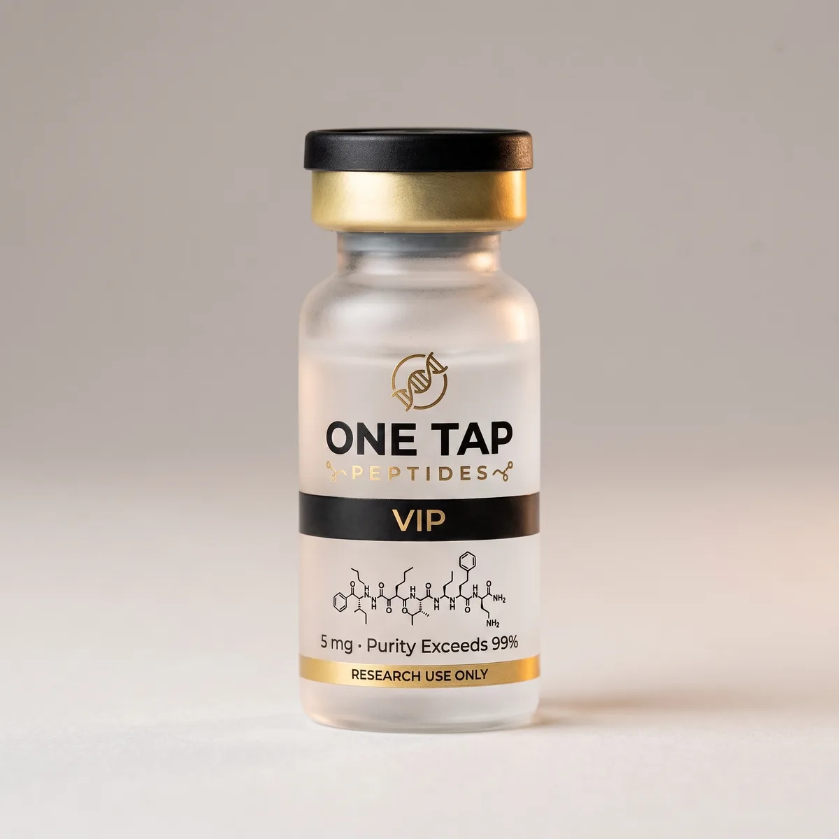 VIP research peptide vial — One Tap Peptides